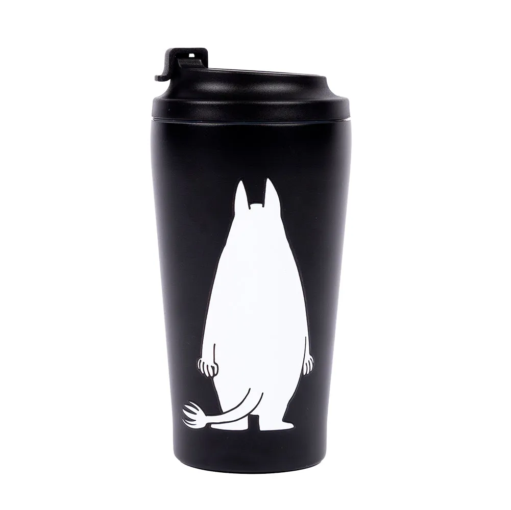 Moomintroll Angry mug isotherme noir 550 ml inox