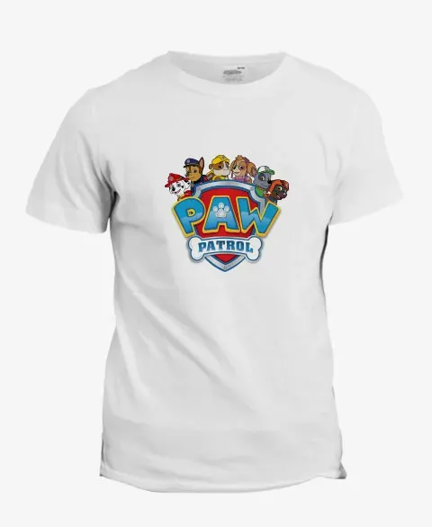 Pixgoodies Paw Patrol Pat'Patrouille en action t-shirt coton