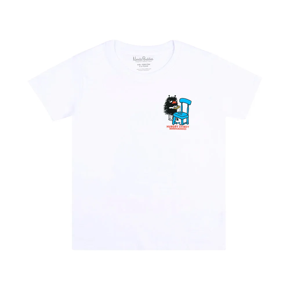 Moomintroll Stinky Kids T-Shirt t-shirt enfant blanc en coton