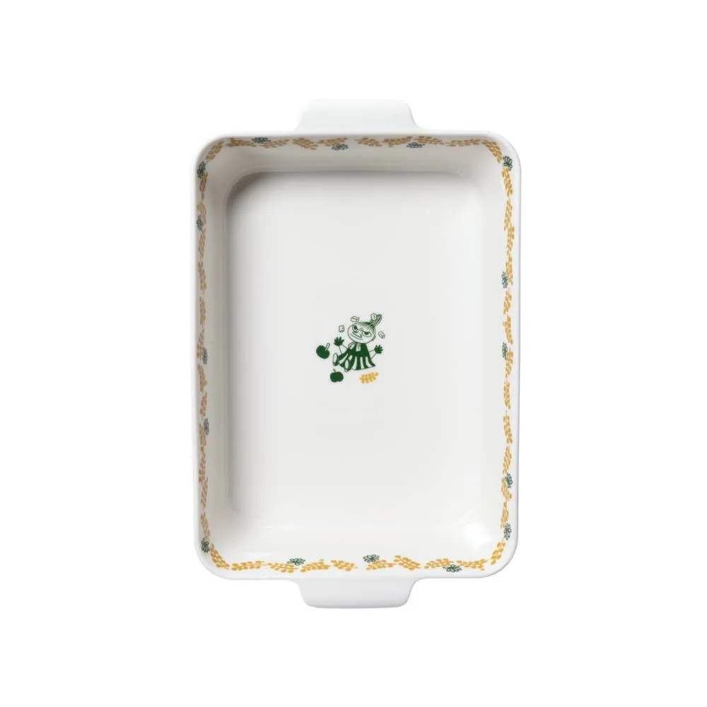 Moomintroll Gift of Love plat à four vert 2,5 L