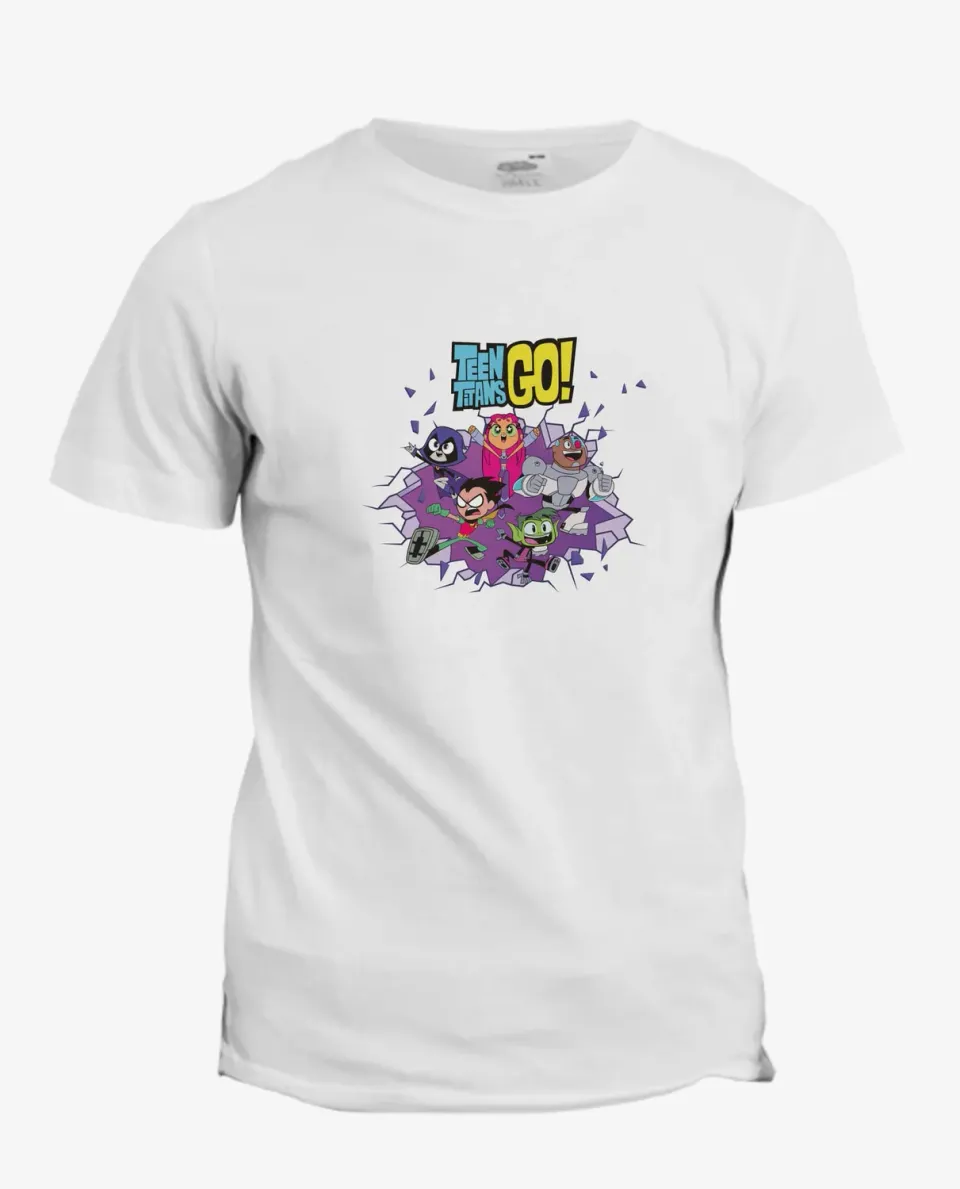 Pixgoodies Teen Titans Go t-shirt coton comique
