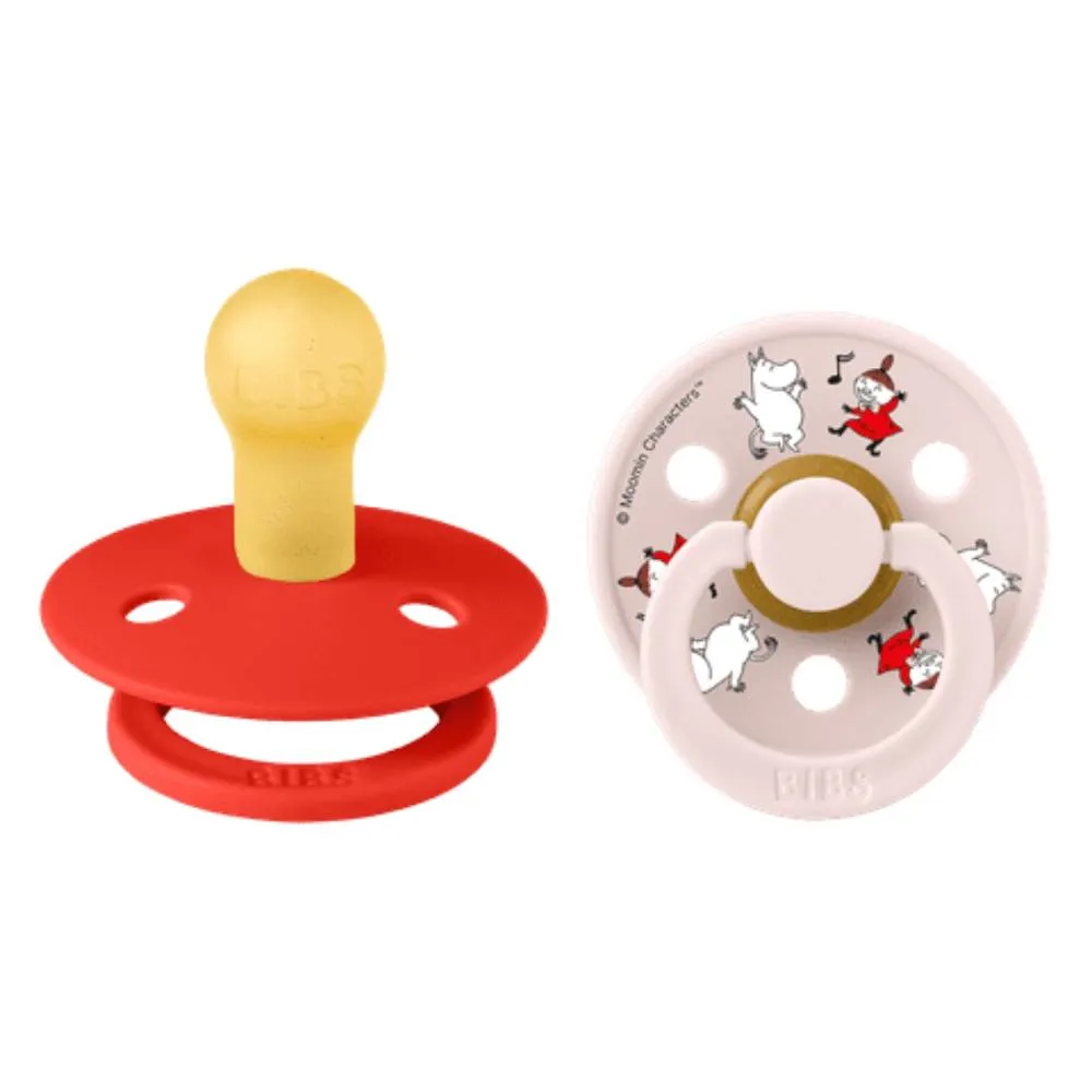 Moomintroll sucette lot de 2 latex
