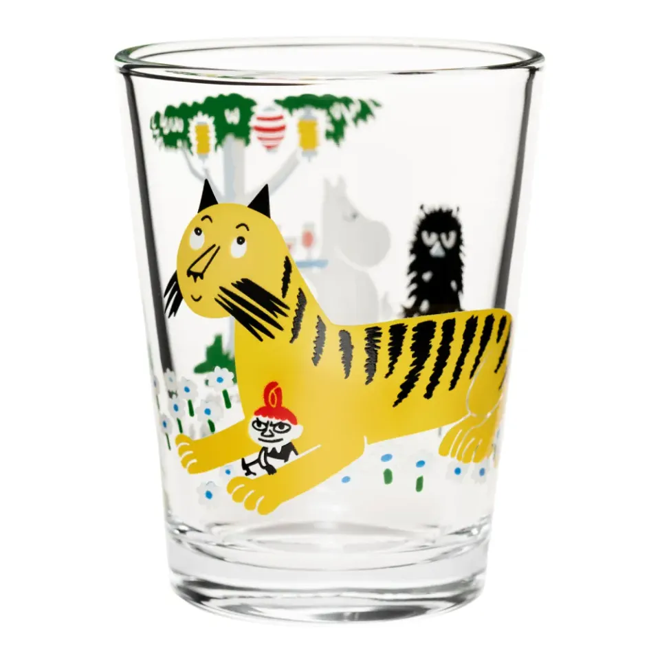 Moomintroll Garden Party verre 22 cl jungle
