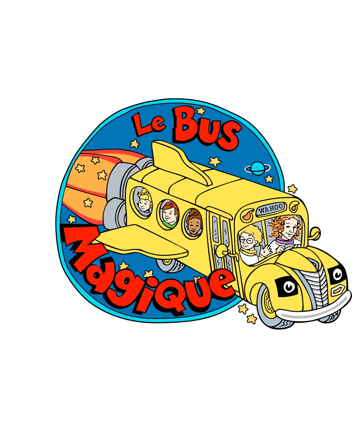 Pixgoodies Le Bus magique en route pour l’aventure t-shirt