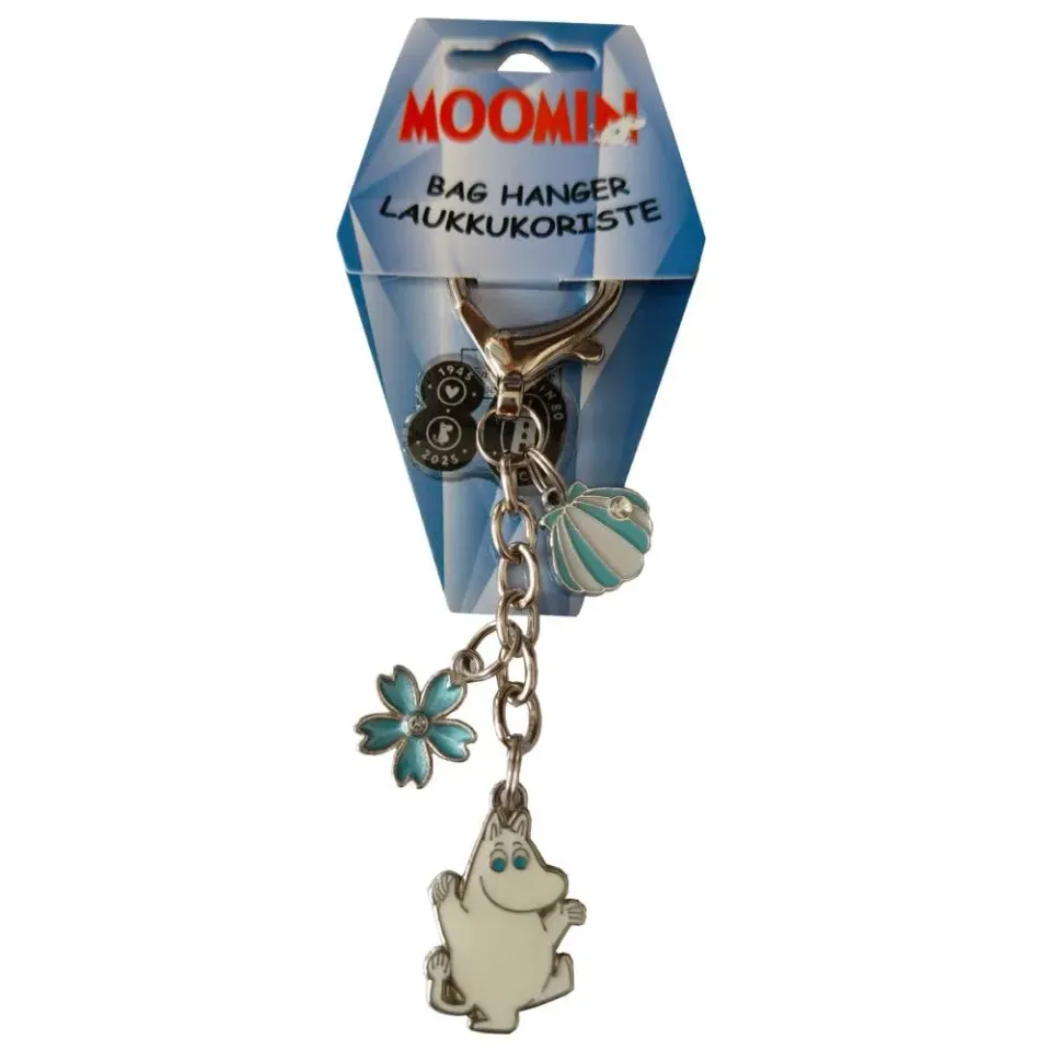 Moomintroll Flowers Accroche-sac Fleurs 9 cm