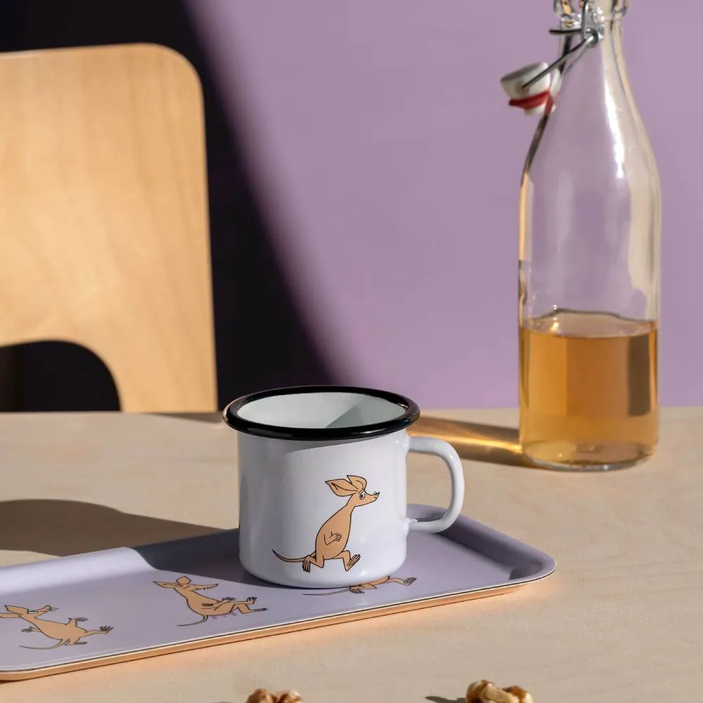 Moomintroll Sniff mug émaillé rétro lilas 25 cl