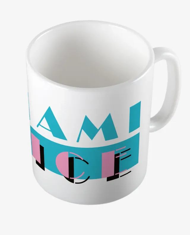 Pixgoodies Miami Vice mug céramique 325 ml Deux Flics à Miami