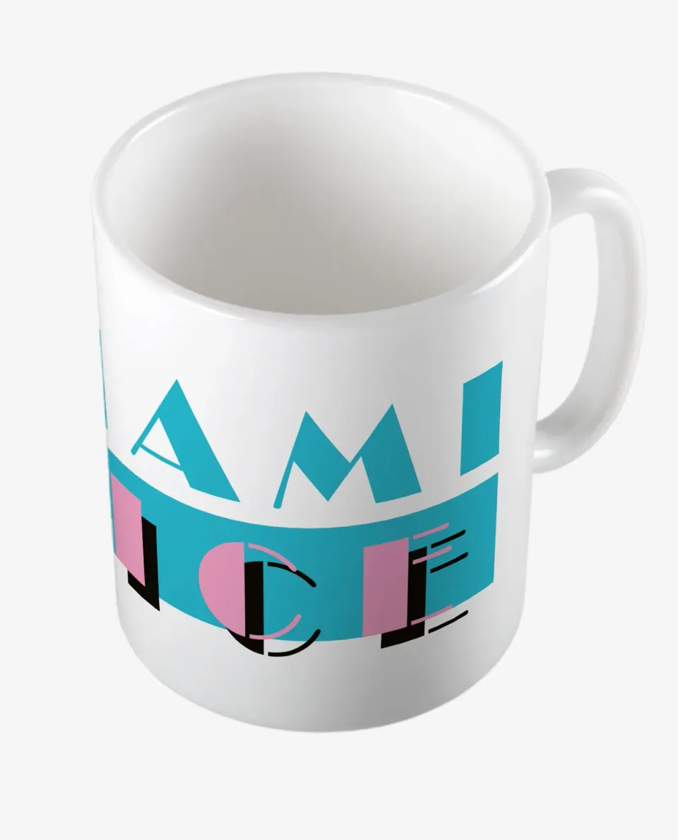 Pixgoodies Miami Vice mug céramique 325 ml Deux Flics à Miami