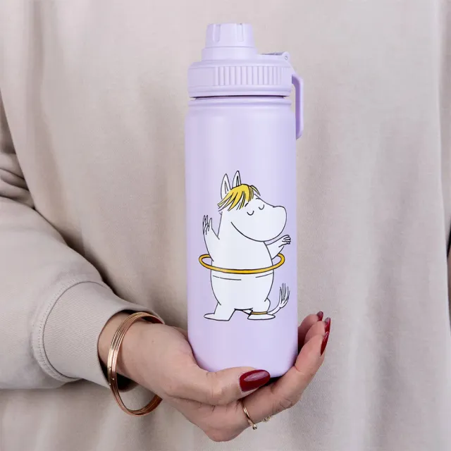 Moomintroll Workout gourde isotherme violette 550 ml