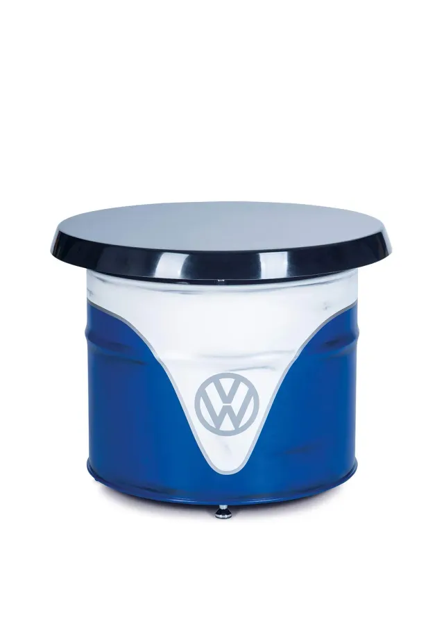 Brisa VW Collection table bidon plateau verre