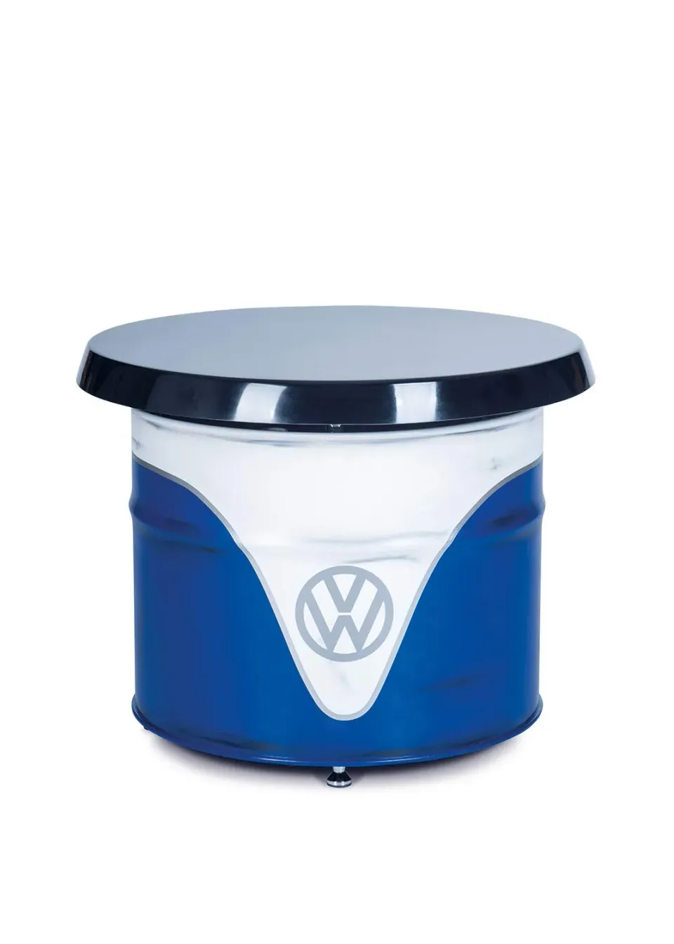 Brisa VW Collection table bidon plateau verre