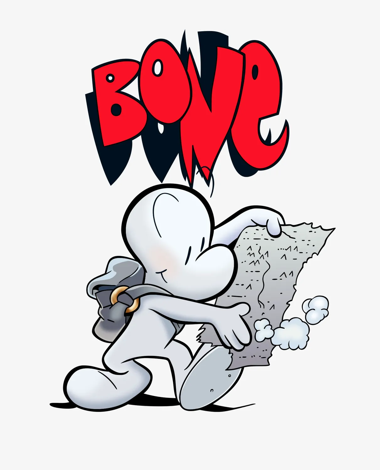 Pixgoodies Bone Le chemin sans retour T-shirt coton