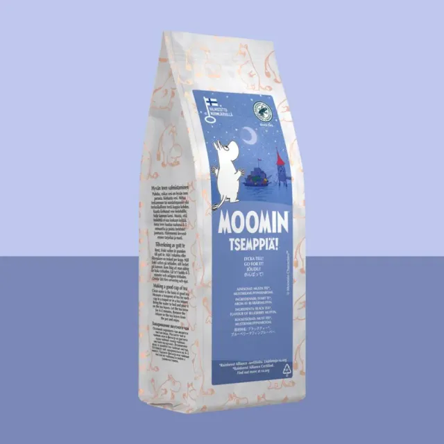 Moomintroll Go For It thé noir muffin myrtille 80 g