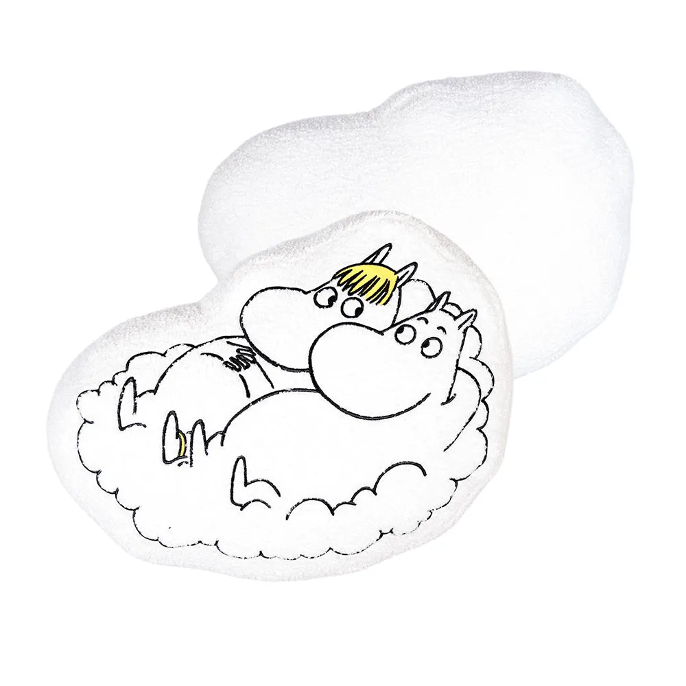 Moomintroll Cloud coussin blanc Moomintroll Snorkmaiden