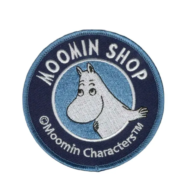 Moomintroll Shop Exclusive patch thermocollant bleu