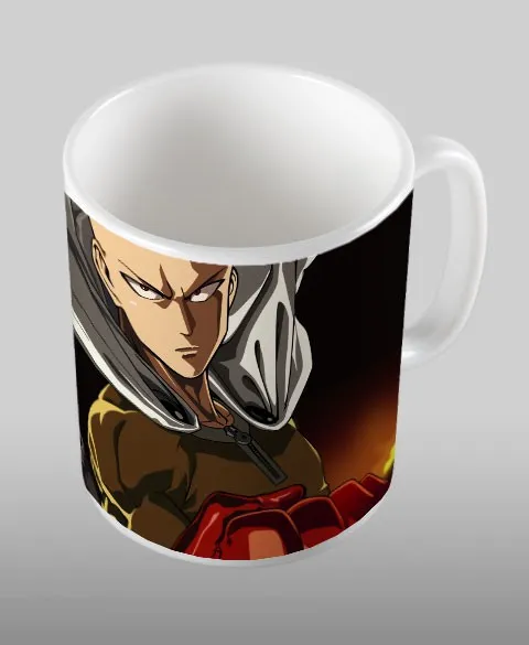 Pixgoodies One Punch Man Saitama et Genos mug