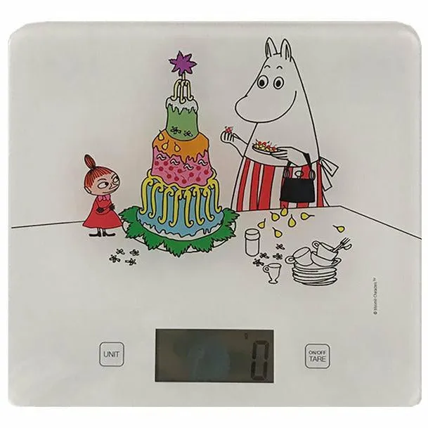 Moomintroll Birthday balance de cuisine 5 kg
