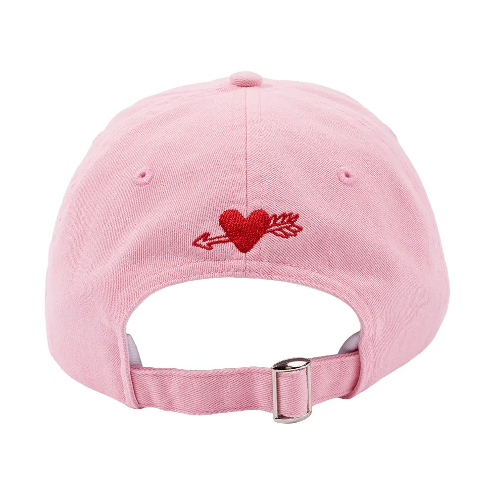 Moomintroll Snorkmaiden Heart casquette rose