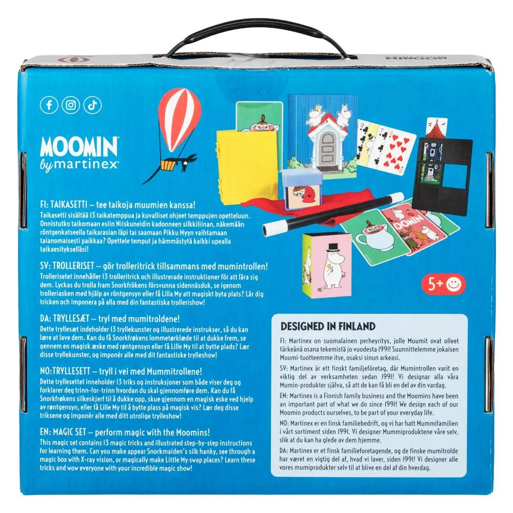 Moomintroll Magic Coffret magie enfant dès 5 ans