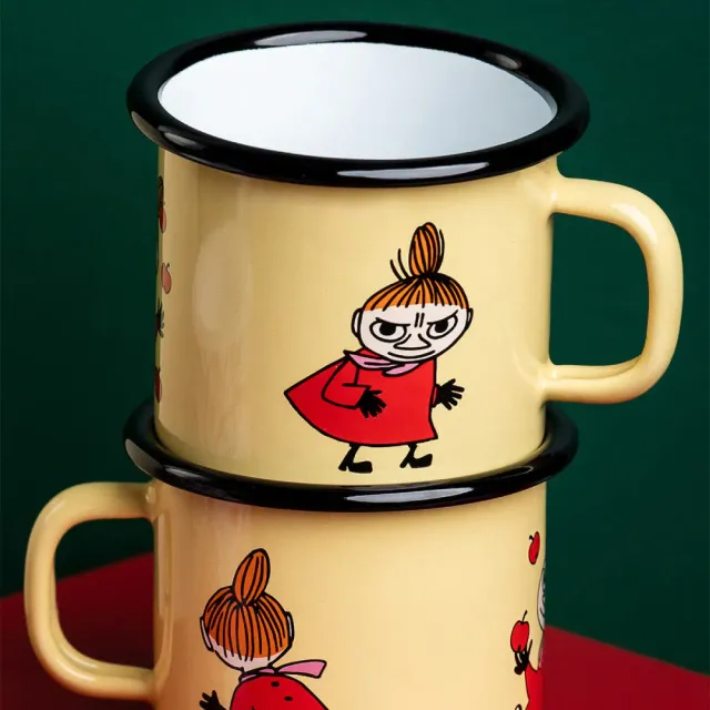Moomintroll Little My Mug Rétro Émail 2,5 dl Jaune