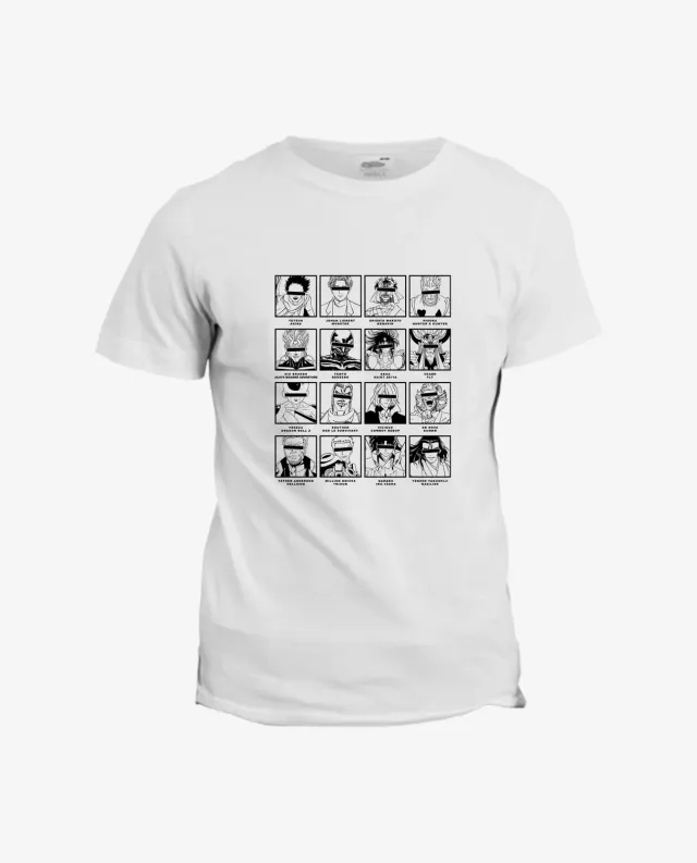 Pixgoodies Manga Les méchants à l'ancienne t-shirt coton
