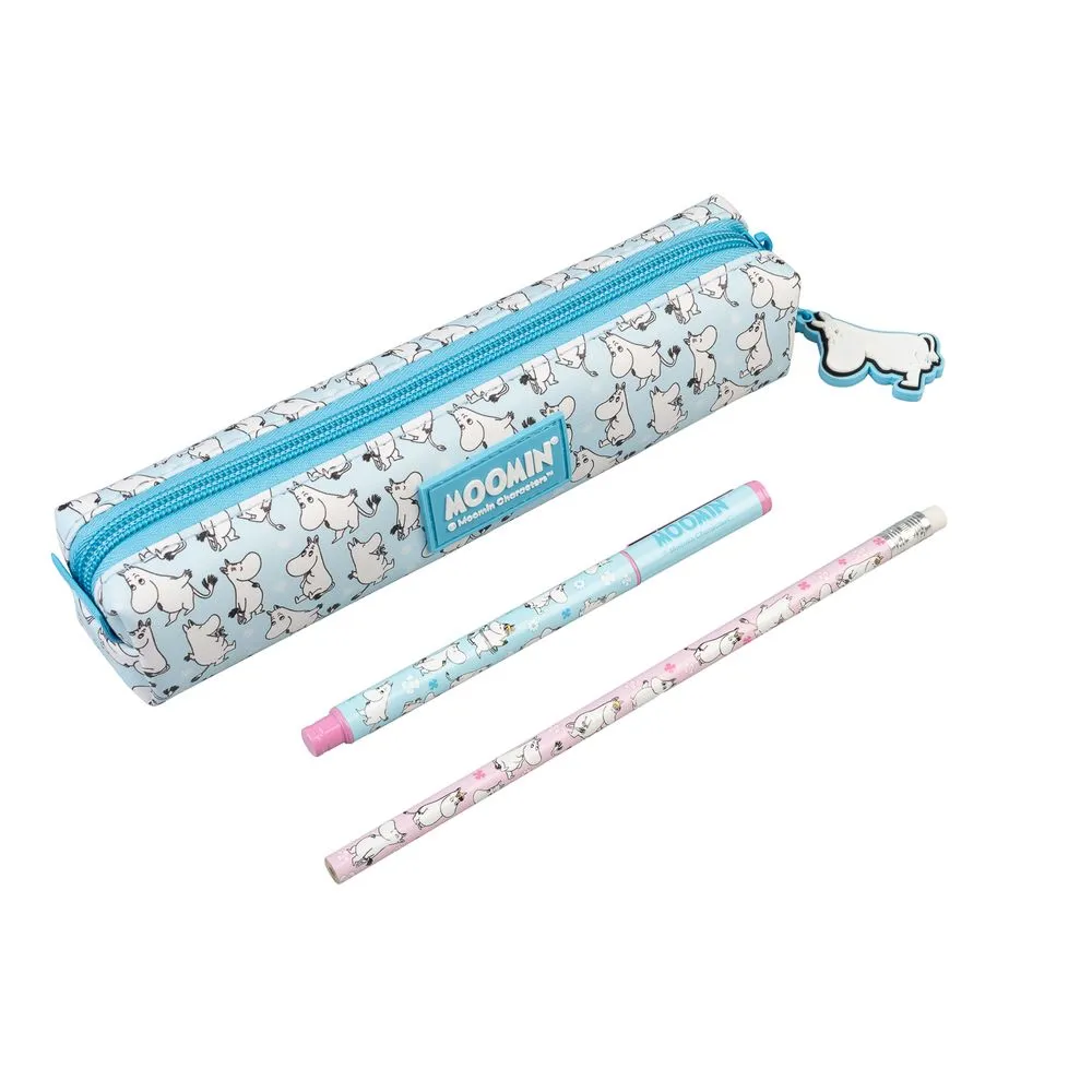 Moomintroll trousse crayons set stylos 21 cm