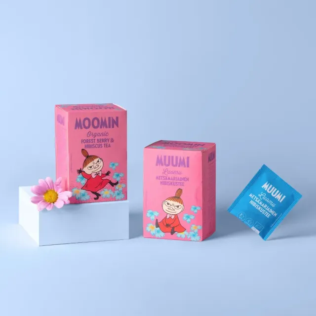 Moomintroll Little My infusion hibiscus fruits rouges 20 sachets