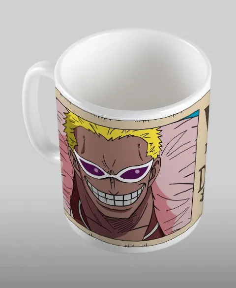 Pixgoodies One Piece Wanted mug
