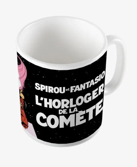 Pixgoodies Spirou et Fantasio Horloger de la comète mug