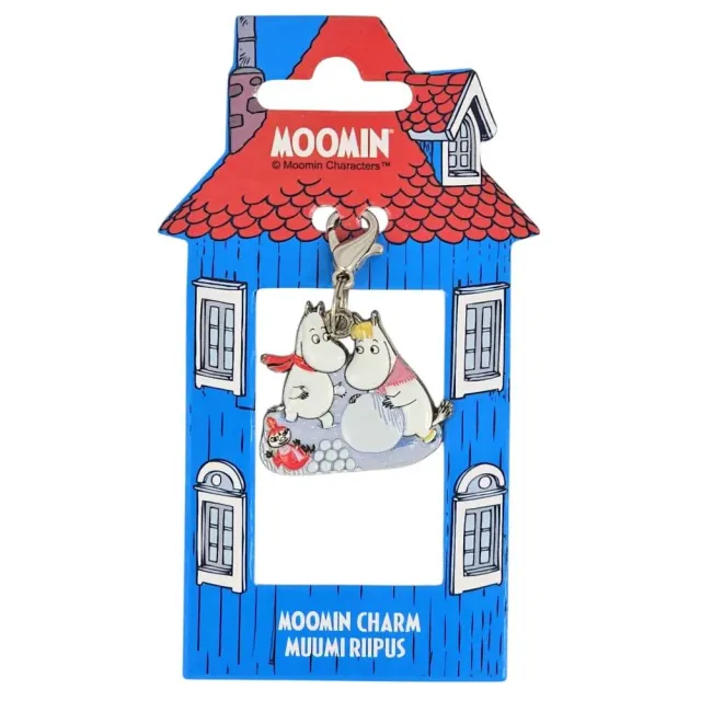 Moomintroll Moomin Snowball breloque 3D en métal