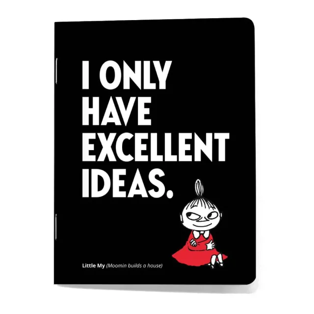 Moomintroll Excellent Ideas carnet mini Little My 9x12 cm