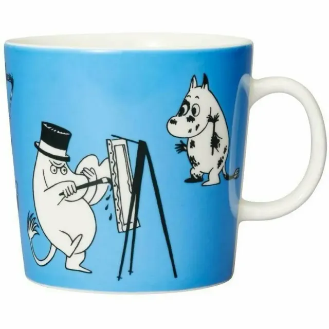 Moomintroll Moomin Blue 1990 Mug 0,4 L Bleu Céramique
