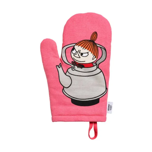 Moomintroll Little My manique rose coton 14x28 cm