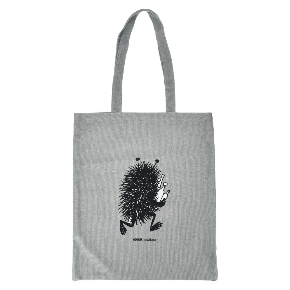 Moomintroll Stinky tote bag gris 39x35 cm bio