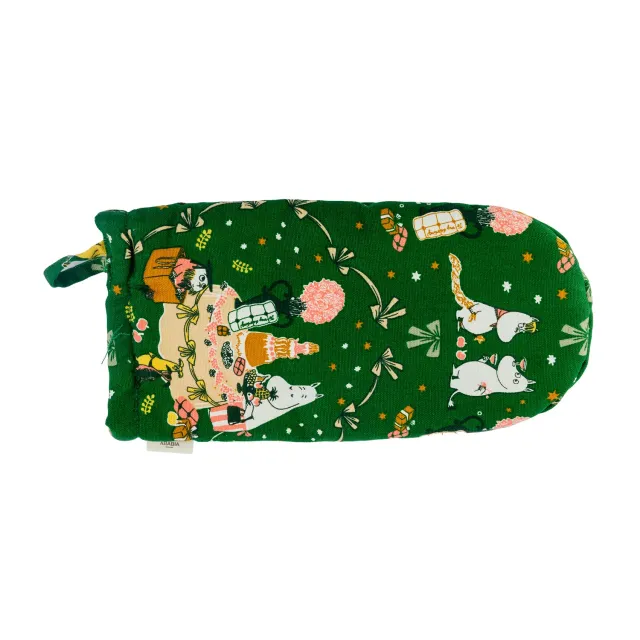 Moomintroll Gift of Love manique verte 15x34 cm