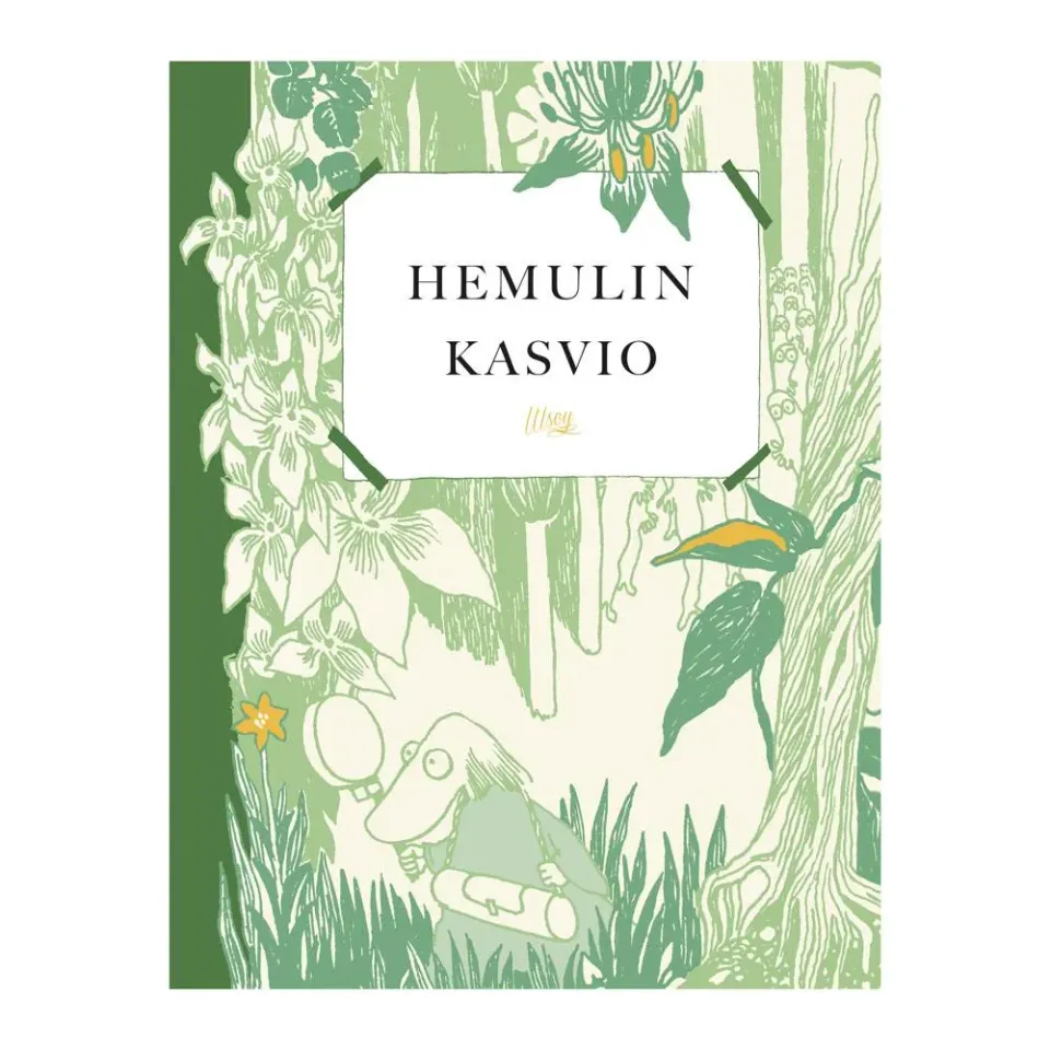 Moomintroll Hemulin kasvio livre herbier finnois