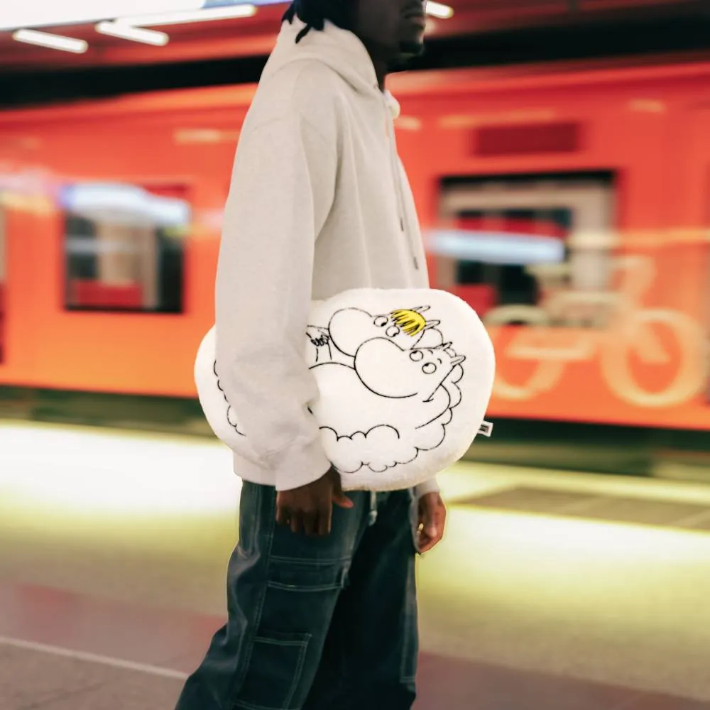 Moomintroll Cloud coussin blanc Moomintroll Snorkmaiden