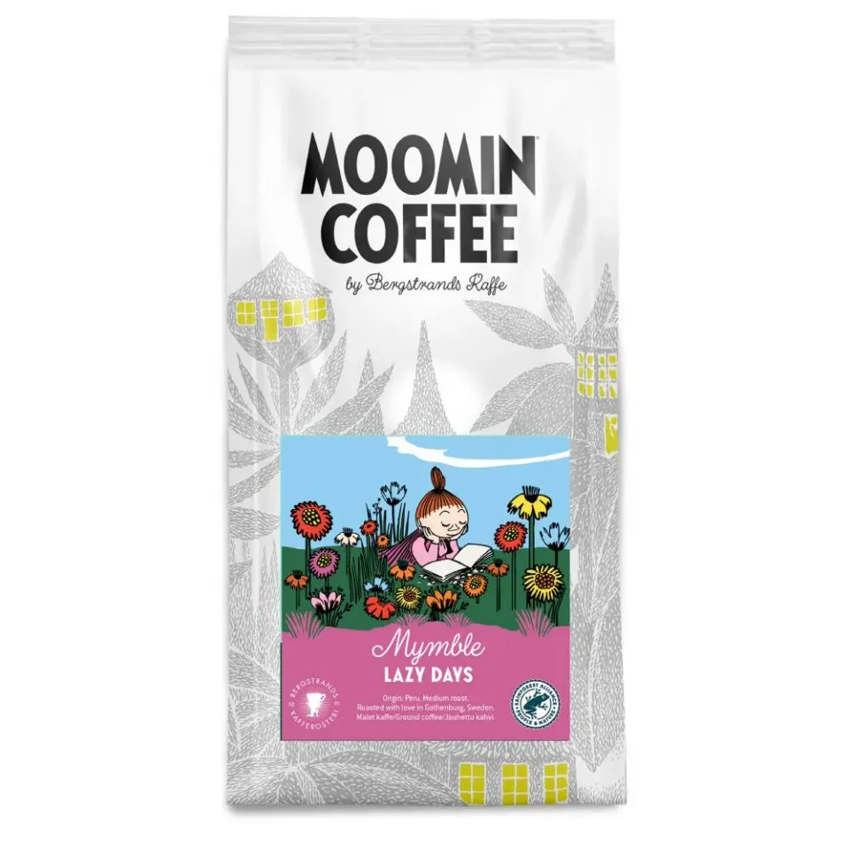 Moomintroll Mymble Lazy Days café moulu 250 g arabica du Pérou