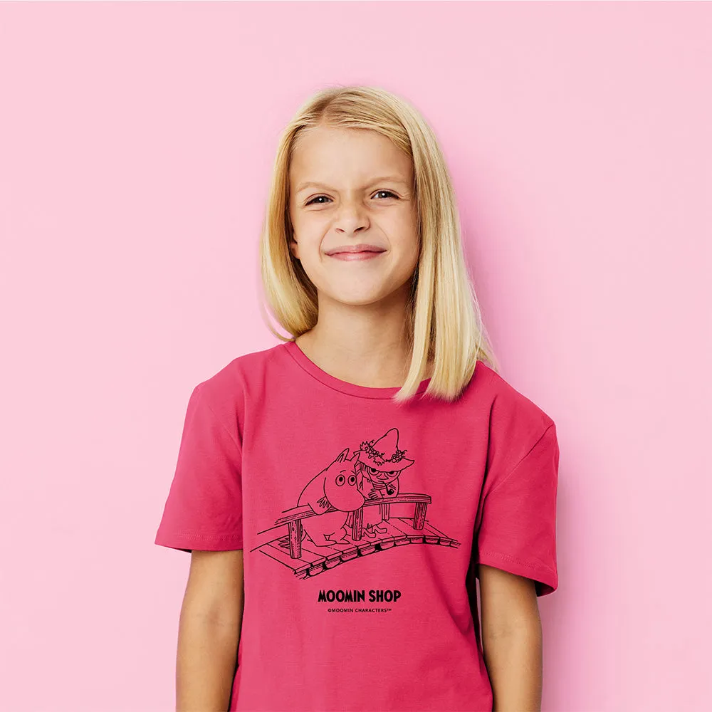 Moomintroll T-shirt Snufkin coton bio