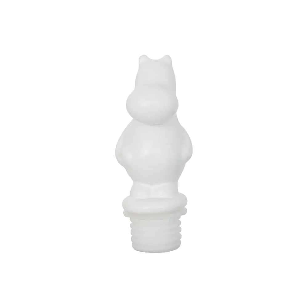 Moomintroll Bouchon Bouteille Céramique Blanc 3x9 cm