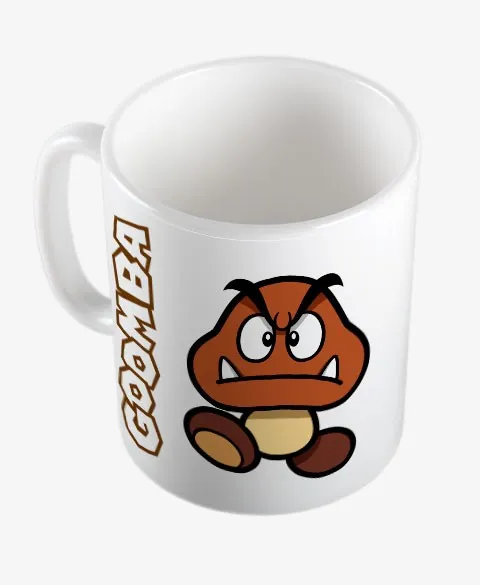 Pixgoodies Mario Goomba mug céramique