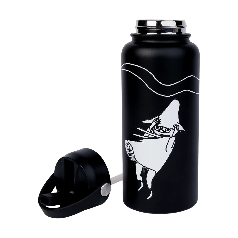 Moomintroll Comet gourde isotherme noire 1 L
