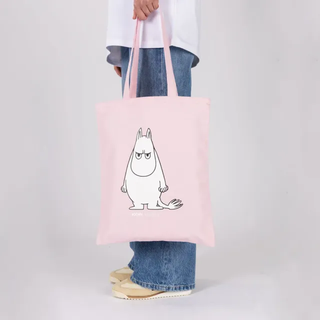 Moomintroll Angry tote bag coton 38x42 cm