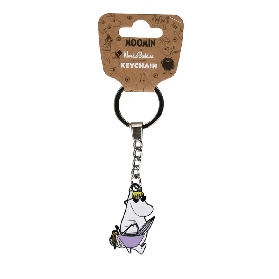 Moomintroll Snorkmaiden porte-clés métal