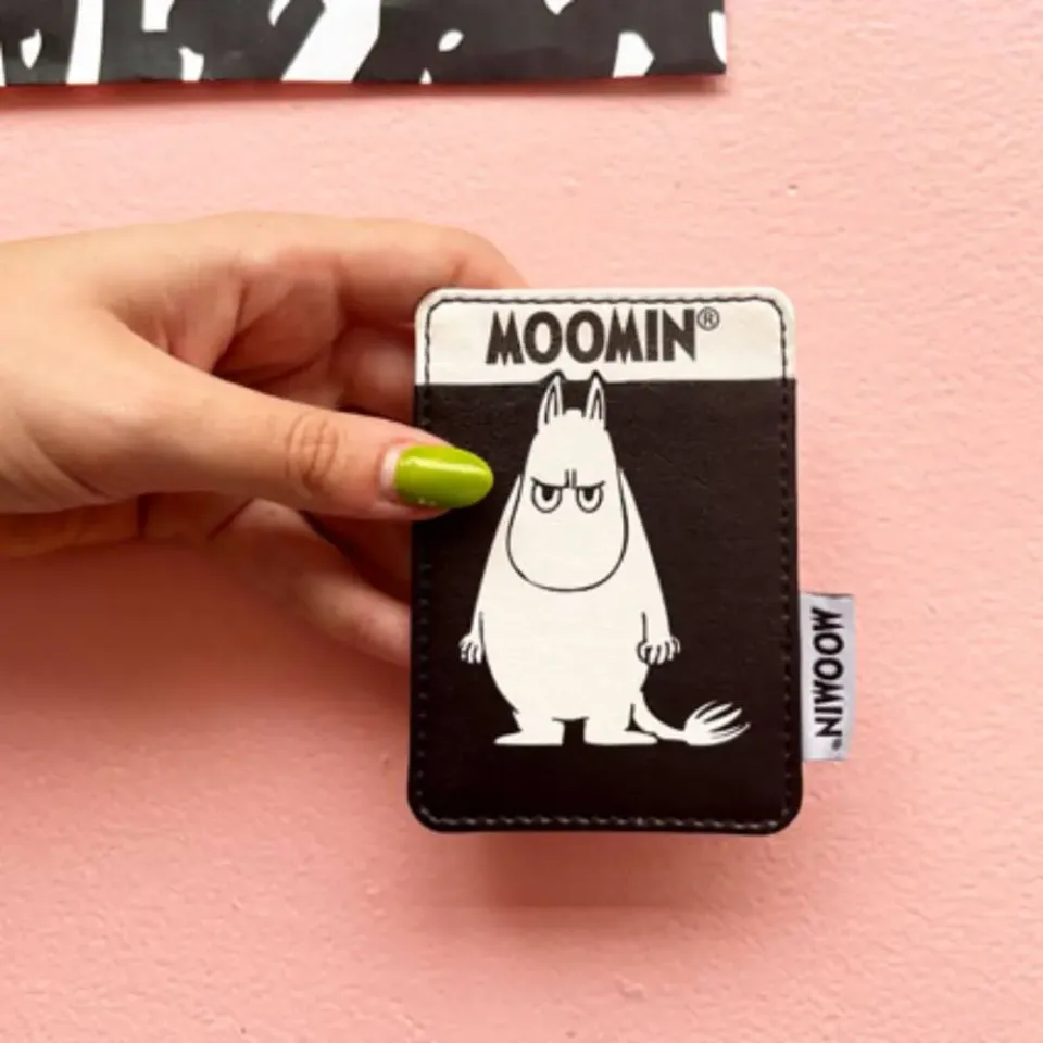 Moomintroll Angry porte-cartes PVC 4 emplacements