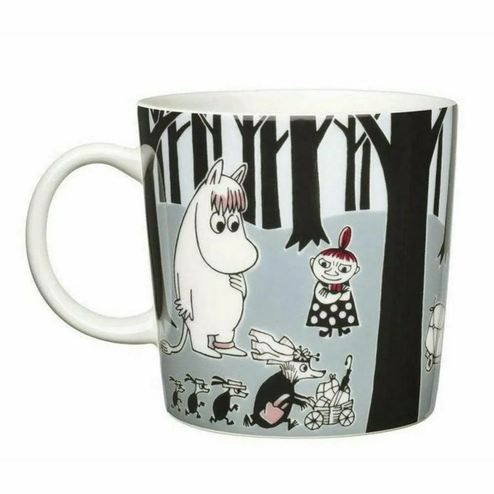 Moomintroll Adventure Move mug 0,3L motif forêt