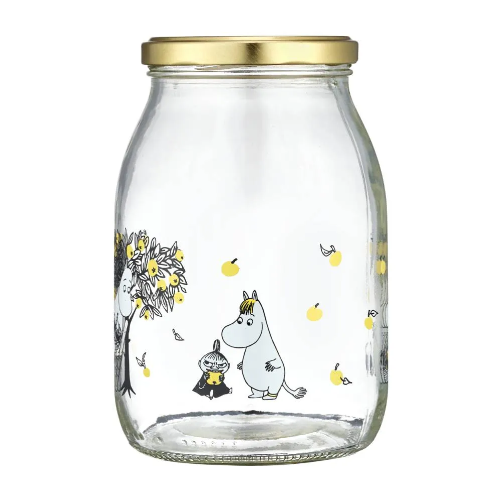 Moomintroll Apples bocal en verre 1 L pommes