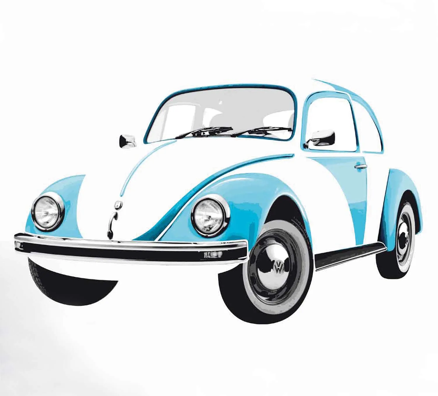 Brisa VW Collection T1 Bus sticker mural