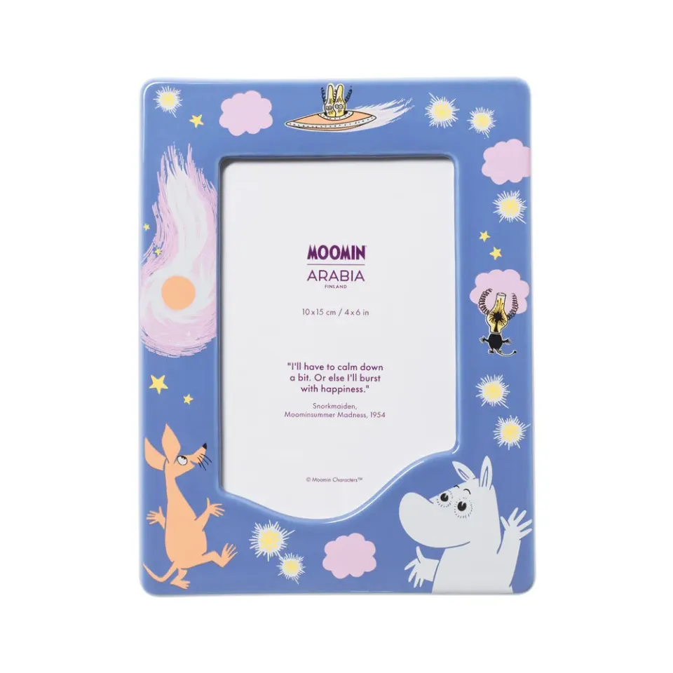 Moomintroll Space Adventure cadre photo bleu 10x15 cm