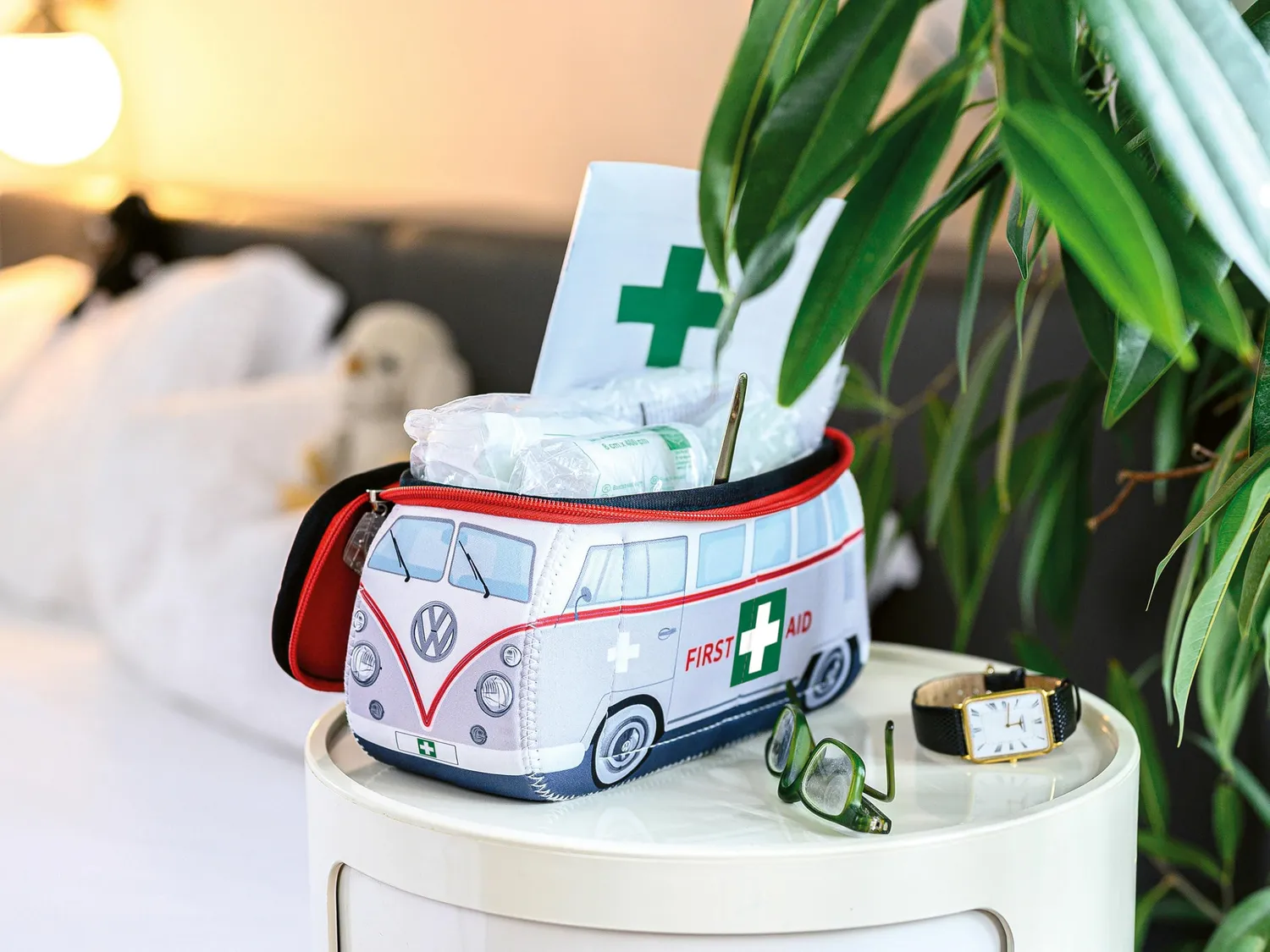 Brisa VW Collection T1 Bulli trousse néoprène grise secours
